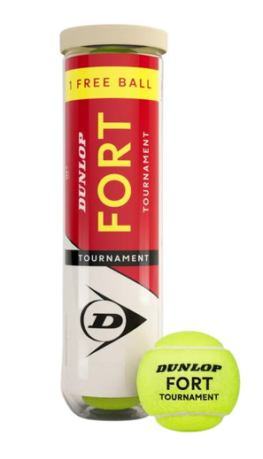 Dunlop Tennis Balls Fort Tournament DTB 3+1 Promotion 36x4 in a box